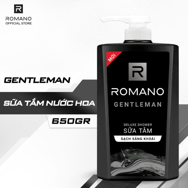 Sữa tắm hương nước hoa Romano Gentleman sạch sảng khoái