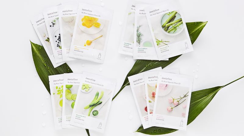 Mặt nạ Hàn Quốc trắng da Innisfree My Real Squeeze Mask