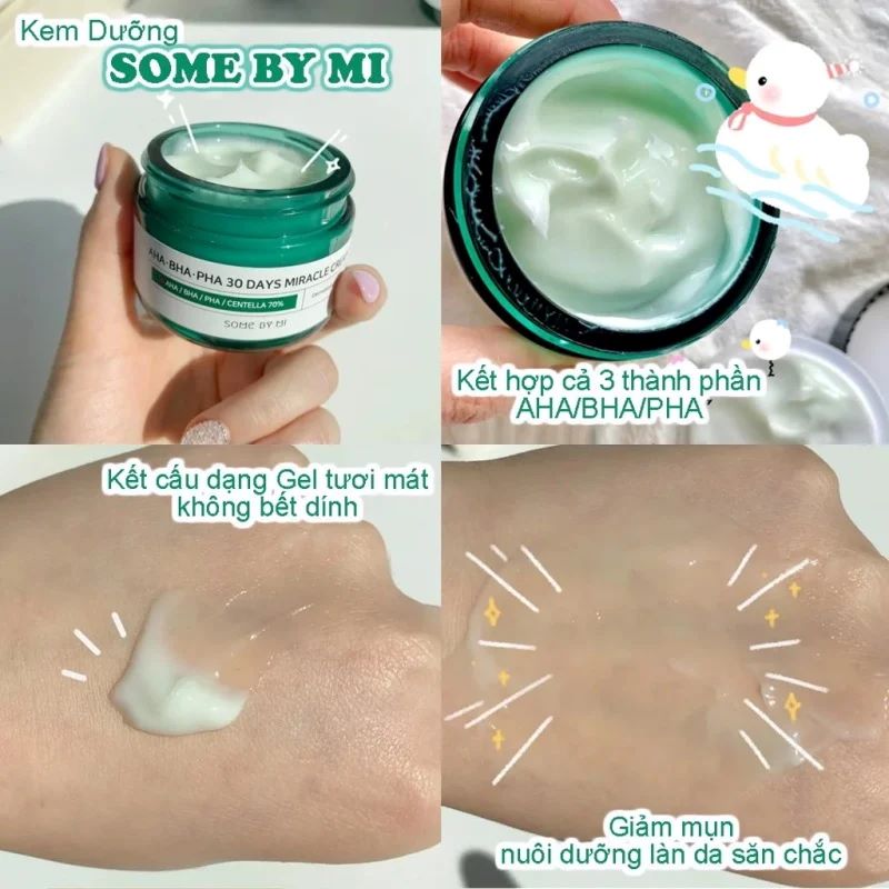 Kem trị mụn Hàn Quốc AHA-BHA-PHA 30 Days Miracle Cream 