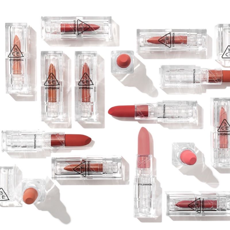 3CE Soft Matte Lipstick Clear Layer Edition