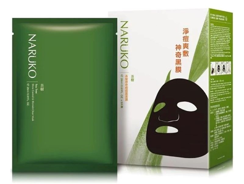 Mặt nạ trị mụn Naruko Tea Tree Shine Control & Blemish Clear Mask