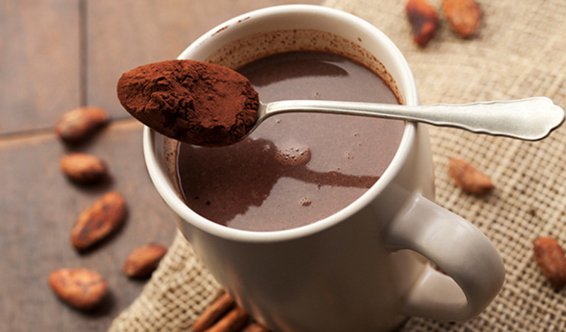 Không nên uống 2 ly cacao mỗi ngày 