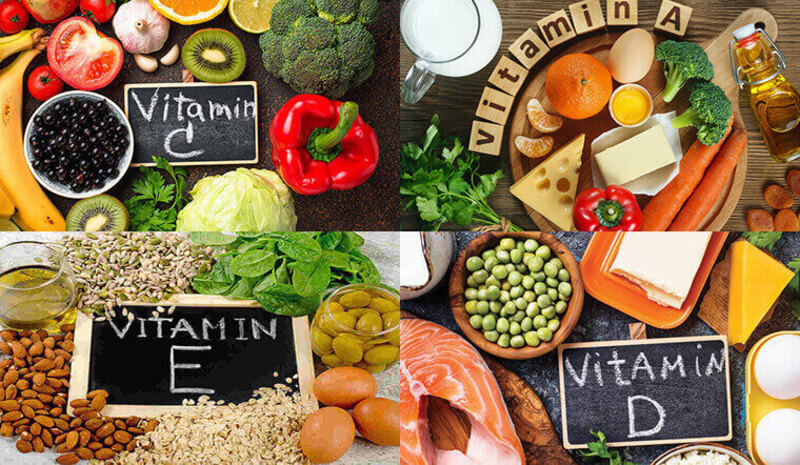 Nên ăn thực phẩm giàu vitamin và khoáng chất 