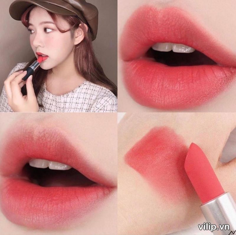 Son MAC Powder Kiss Lipstick Mandarin O màu 308