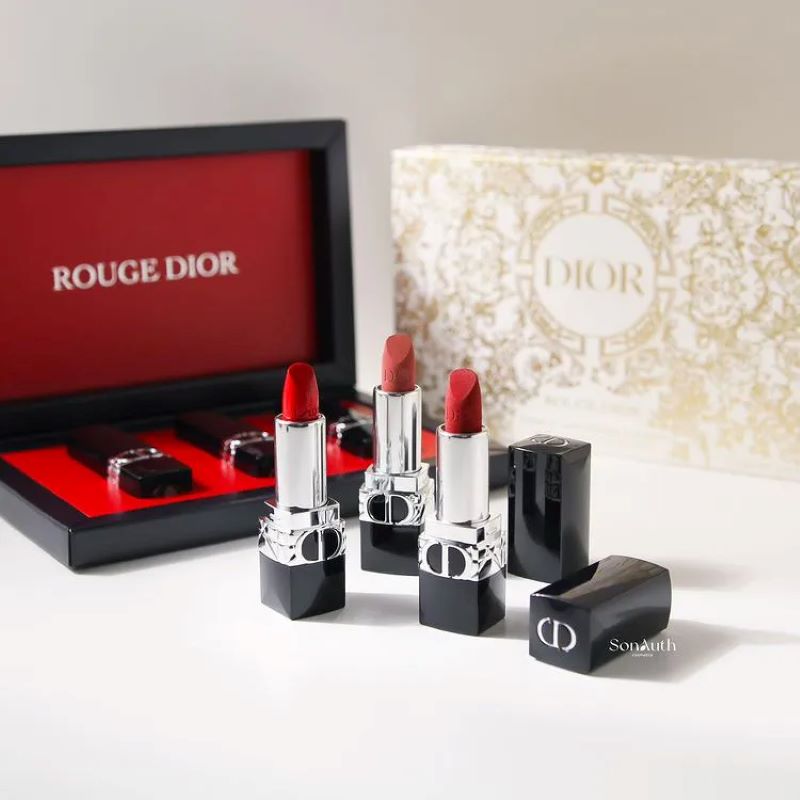 Son mini Dior Rouge Velvet 