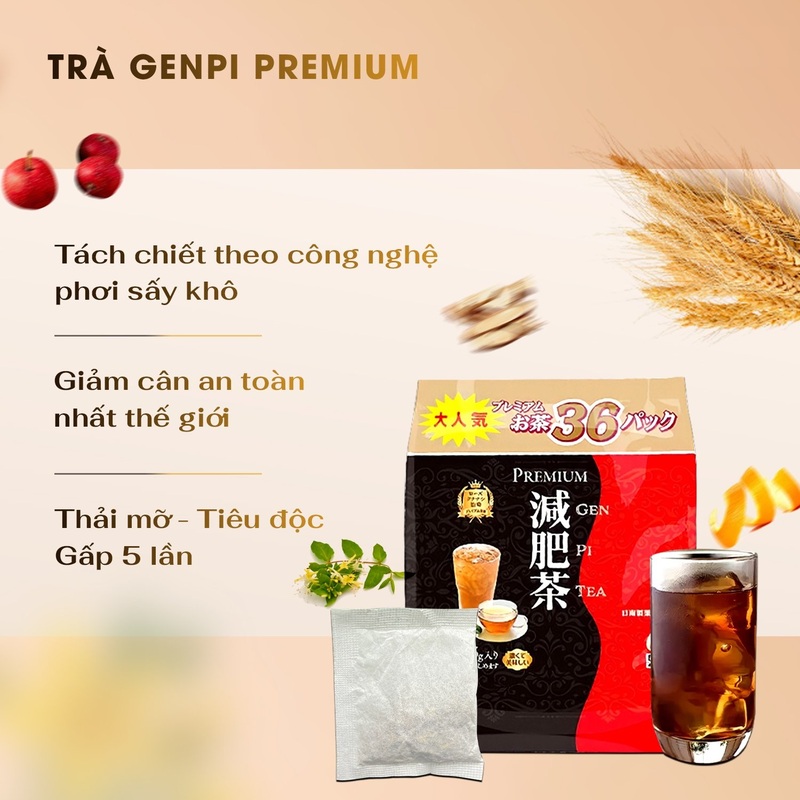 Trà giảm cân Premium Genpi Tea