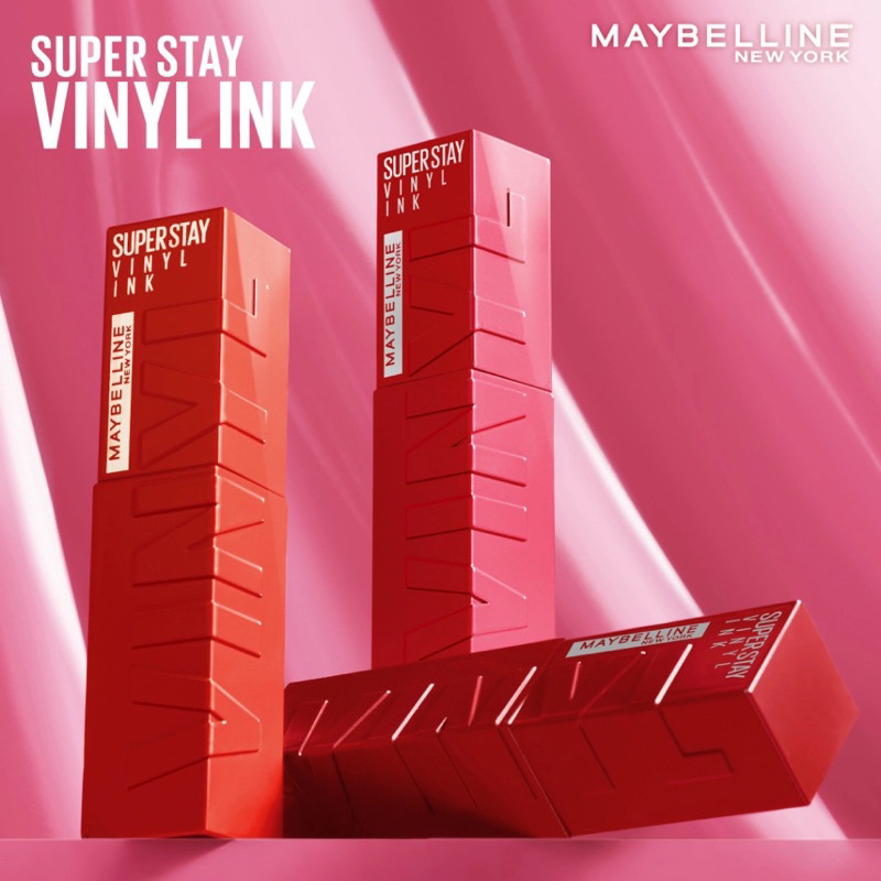 Son Kem Bóng Maybelline New York Super Stay Vinyl Ink 10 Lippy