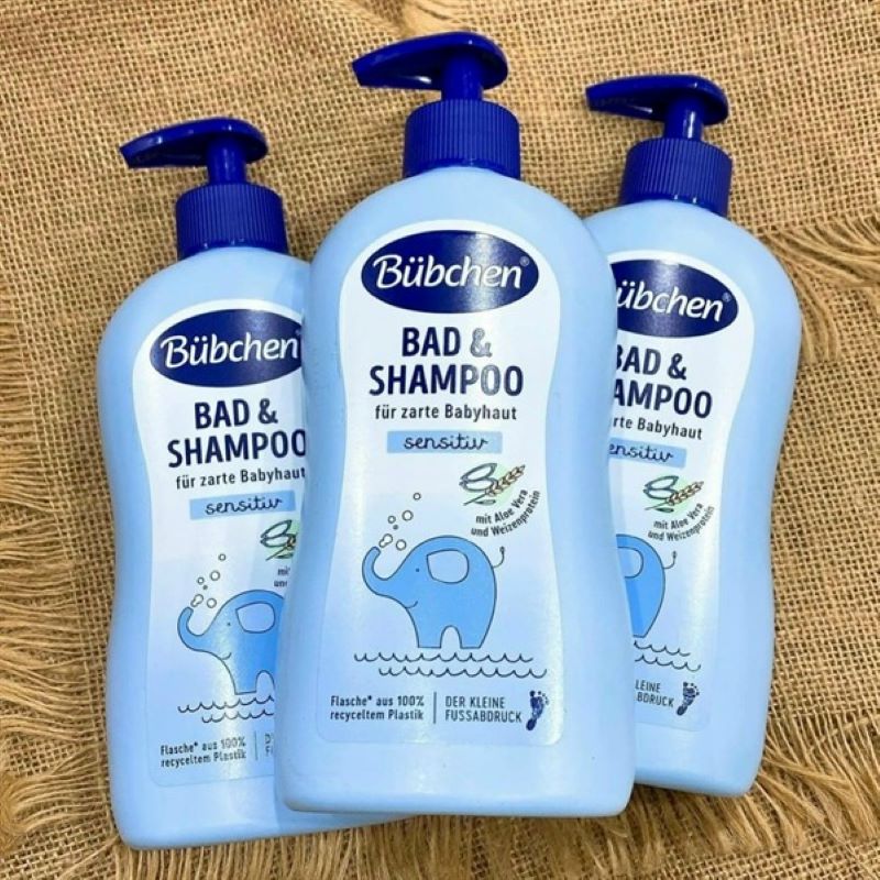 sua-tam-goi-cho-tre-so-sinh-bubchen-bad-shampoo-sensitiv-400ml