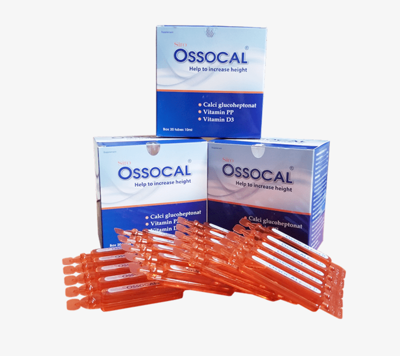 Siro Ossocal bổ sung canxi hữu cơ và D3 