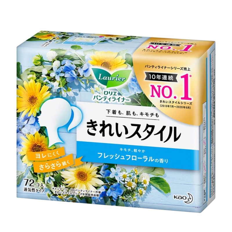 Băng vệ sinh hàng ngày Laurier Nhật Bản gói 72 miếng