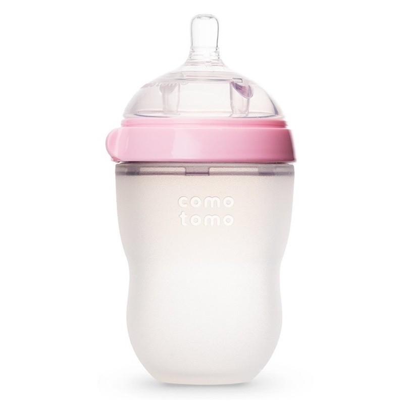 Bình Sữa Comotomo 250ml - Núm Ti Siêu Mềm Hệt Như Ti Mẹ