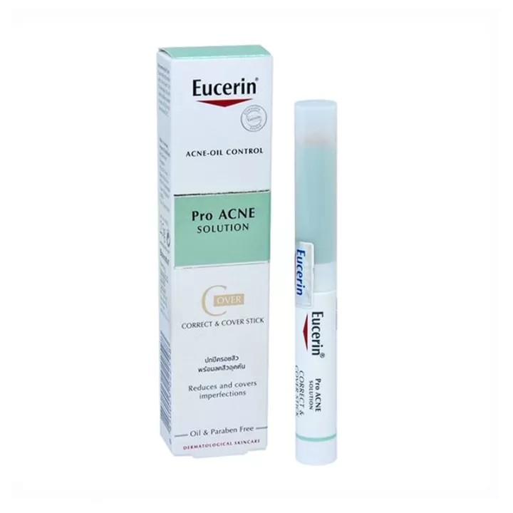 Kem che khuyết điểm Eucerin Pro Acne Correct & Cover Stick 2g