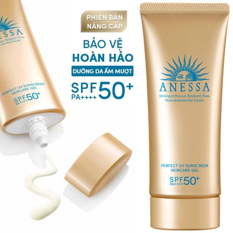 Gel Chống Nắng Dưỡng Ẩm Bảo Vệ Da Anessa Skincare Gel SPF50+/PA++++ 90g
