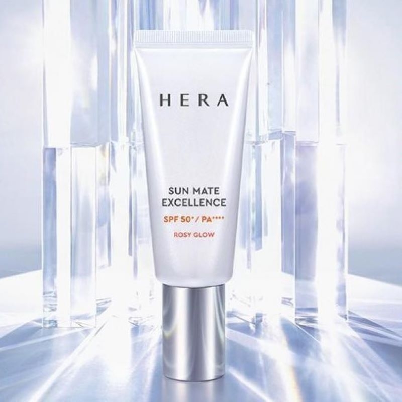 Kem chống nắng Hera Sun Mate Excellence Rosy Glow - chống nắng nâng tone da