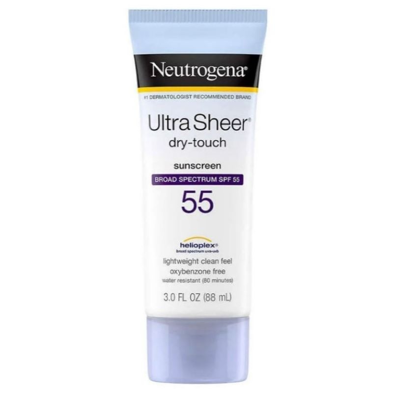 Kem Chống Nắng Neutrogena Ultra Sheer Dry Touch SPF 55 88ml Của Mỹ