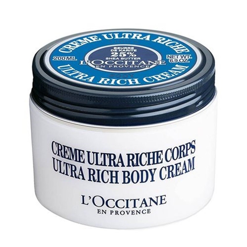 Kem Dưỡng Thể L'Occitane Ultra Rich Body Cream Bơ Đậu Mỡ Dưỡng Ẩm Sâu
