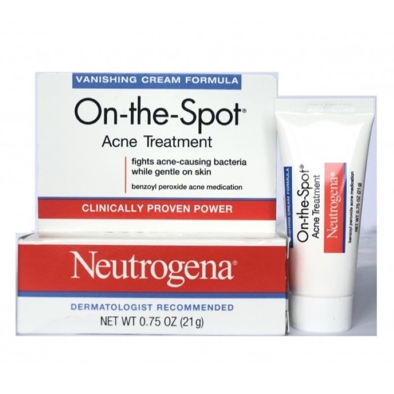 Kem Trị Mụn Neutrogena On The Spot Acne Treatment 21g