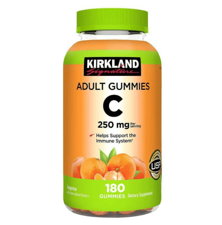 Kẹo dẻo bổ sung Vitamin C Kirkland dành cho người lớn