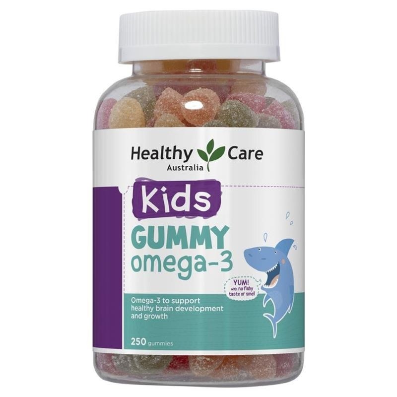 Kẹo Gummy Healthy Care Omega3 của Úc hộp 250 viên