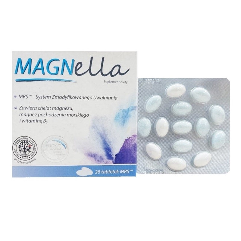 Magnella - Viên uống bổ sung Magie và Vitamin B6