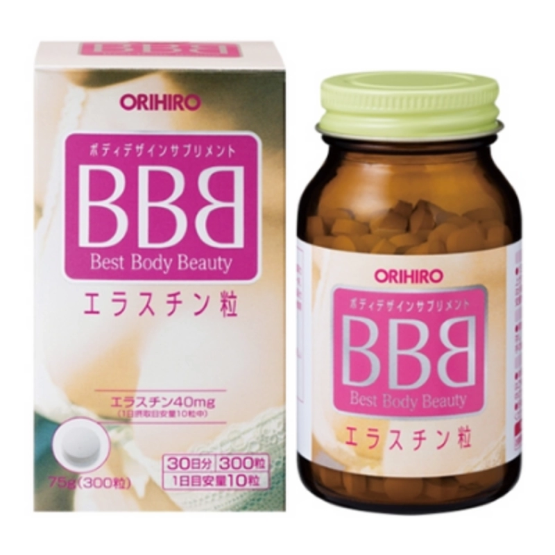 Viên uống BBB Orihiro chính hãng Nhật Bản hộp 300 viên
