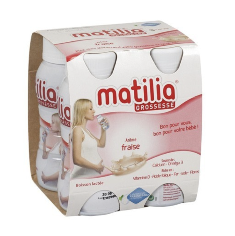 Sữa Bầu Matilia Của Pháp Lốc 4 Hộp 200ml Chính Hãng