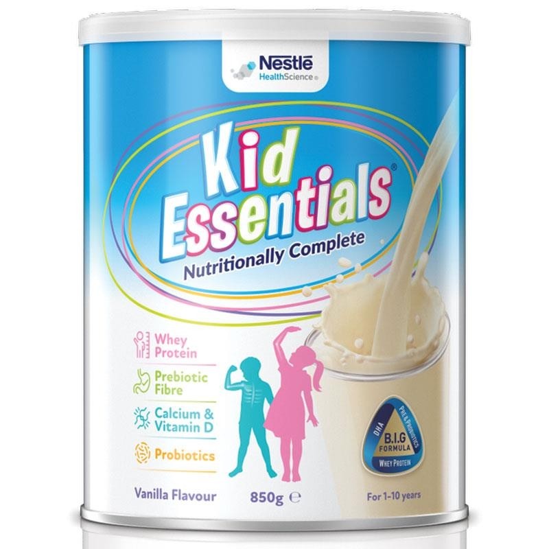 Sữa Kid Essentials Nestle Úc Cho Bé Từ 1 - 10 Tuổi 850g
