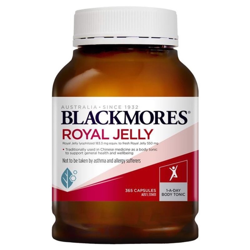 Sữa ong chúa Blackmores Royal Jelly chính hãng Úc, hộp 365 viên