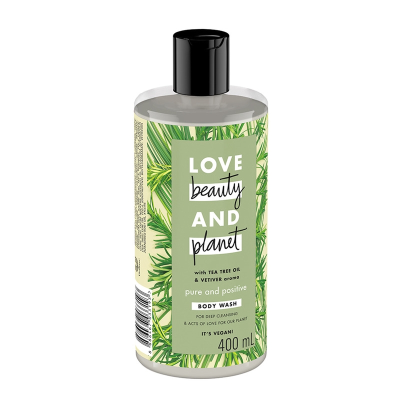 Sữa tắm Love Beauty & Planet Pure And Positive 400ml
