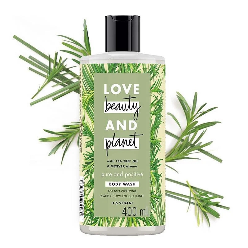 Sữa tắm Love Beauty & Planet Pure And Positive 400ml