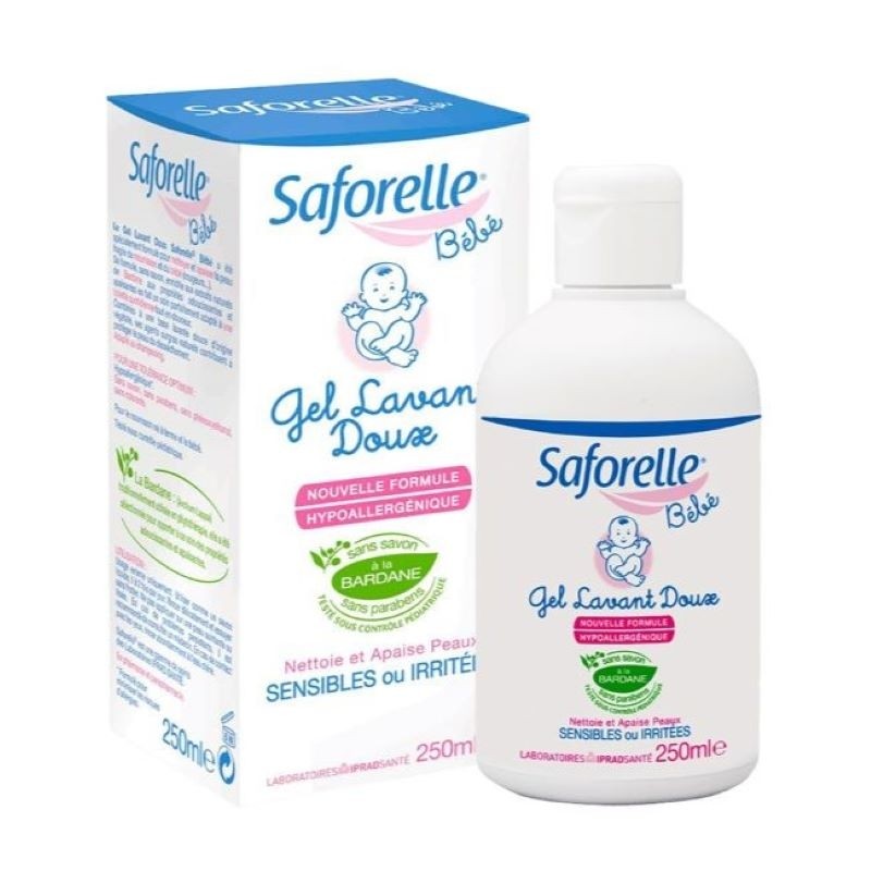 Sữa Tắm Saforelle Bébé Gel Lavant Douse An Toàn Cho Làn Da Nhạy Cảm Của Bé