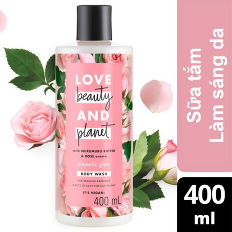 Sữa tắm Love Beauty & Planet Majectic Glow Body Wash 400ml