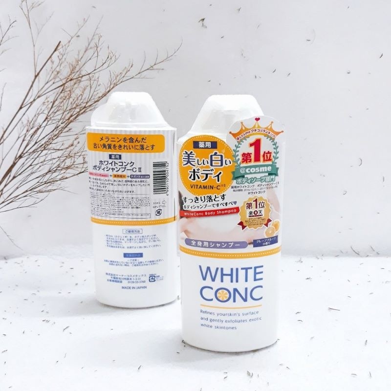 Sữa Tắm Trắng Da Toàn Thân White Conc Body Nhật Bản 360ml