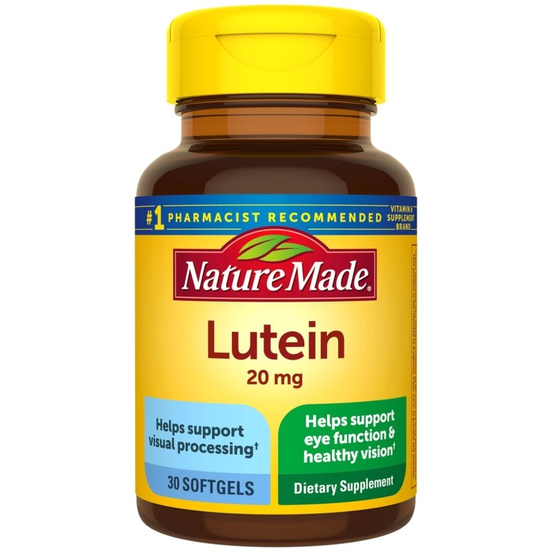 Viên uống bổ mắt Lutein 20mg Nature Made của Mỹ