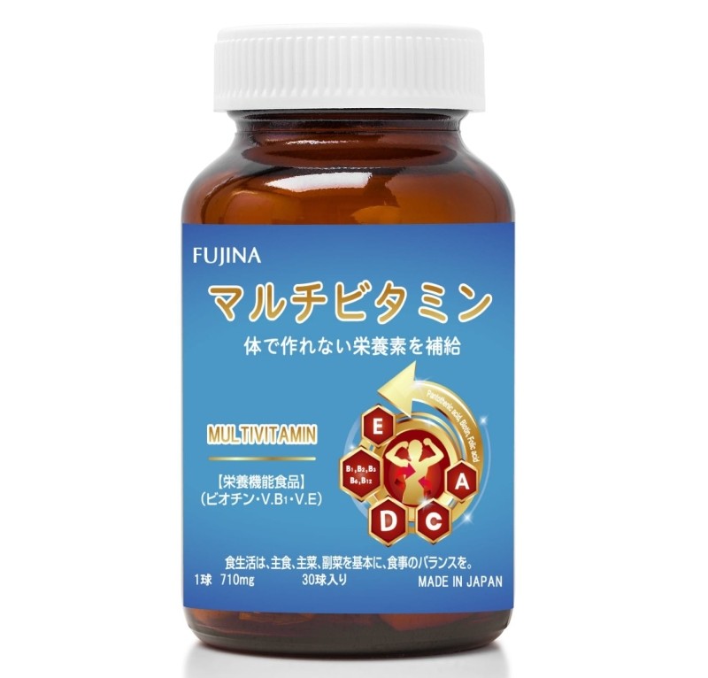 Viên uống bổ sung Multi Vitamin Fujina Nhật Bản