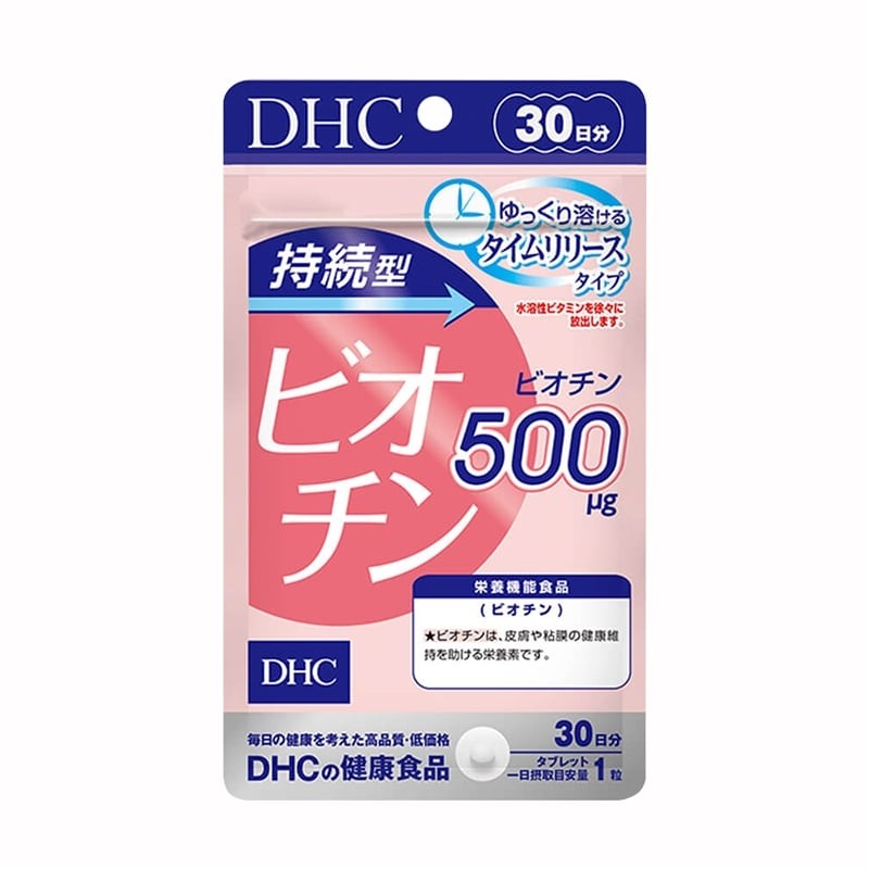 Viên uống biotin DHC hỗ trợ mọc tóc, ngừa rụng tóc Nhật Bản