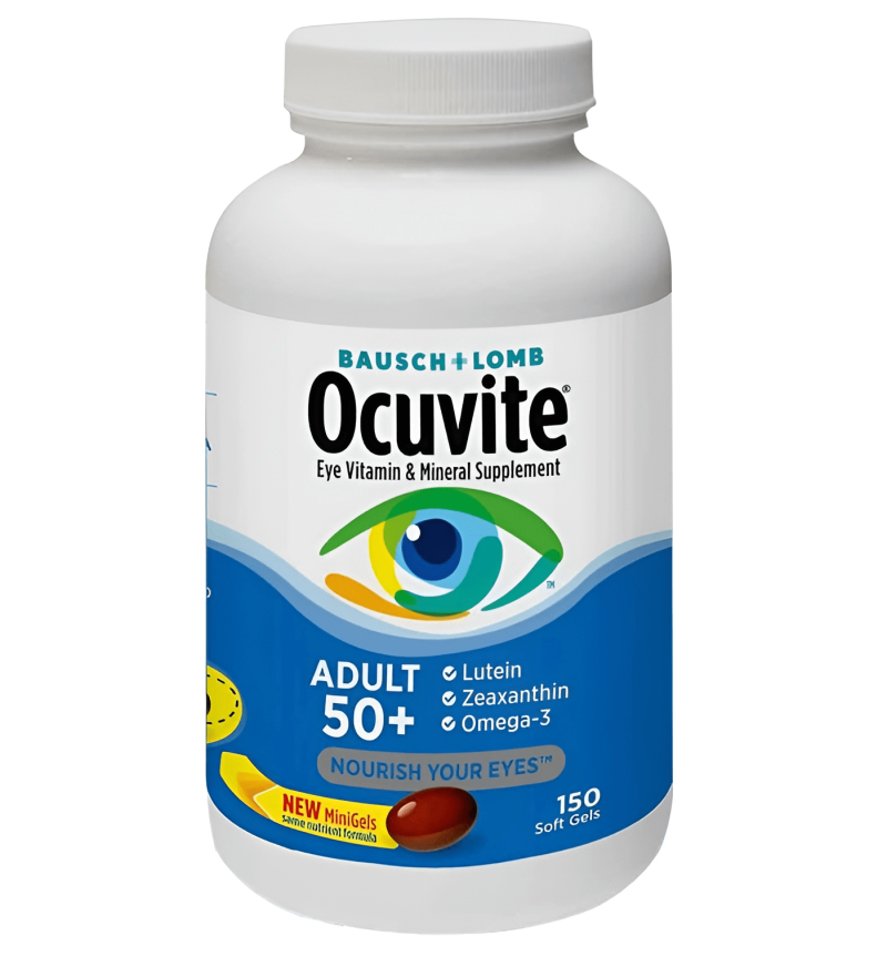 Viên uống bổ mắt Ocuvite Adult 50+ của Mỹ cho người trên 50 tuổi