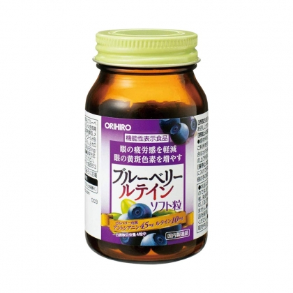 Viên uống bổ mắt việt quất Blueberry Orihiro của Nhật Bản