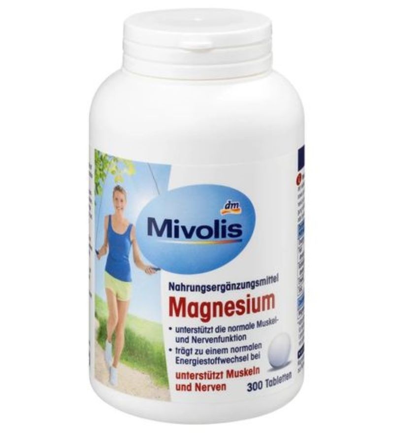 Viên uống bổ sung Magie Mivolis Magnesium