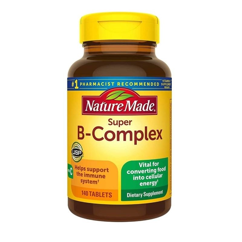 Viên uống bổ sung Vitamin B Complex Nature Made chính hãng