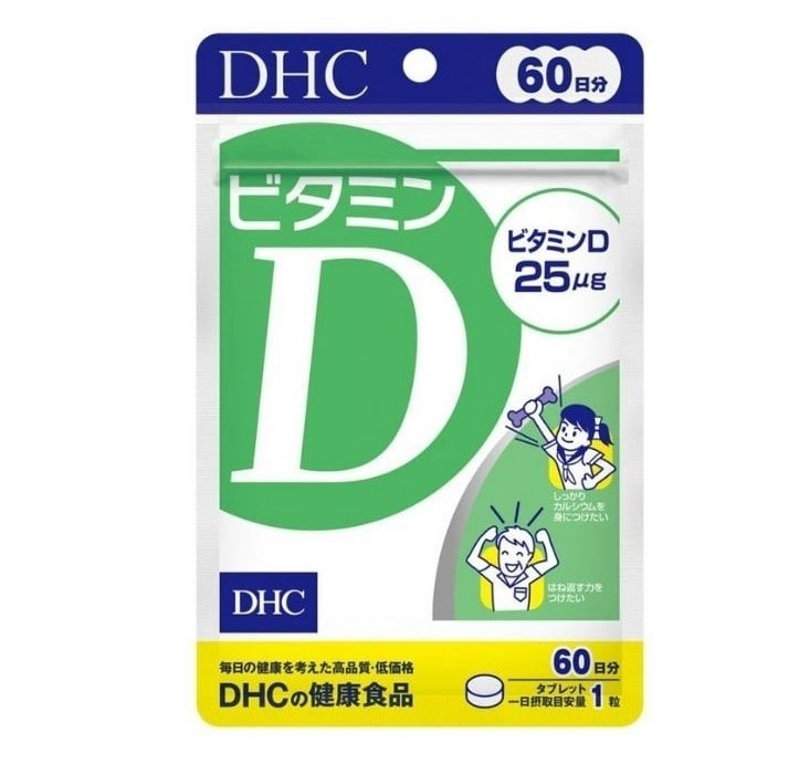 Viên uống bổ sung Vitamin D DHC Nhật Bản - Hỗ trợ miễn dịch