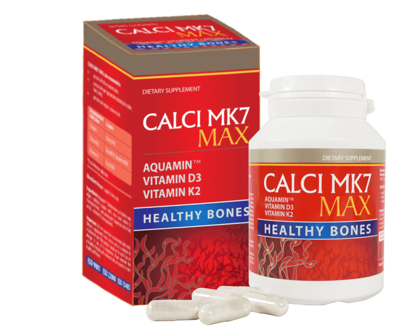 Calci Mk7 Max - Viên uống bổ sung Canxi từ tảo biển đỏ
