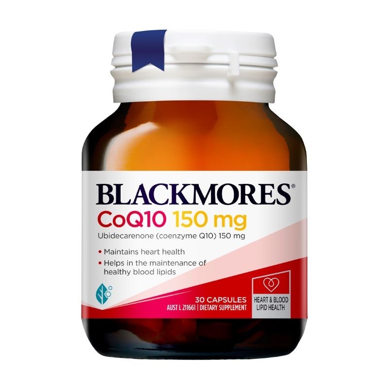 Viên uống CoQ10 150mg Blackmores của Úc hỗ trợ tim mạch
