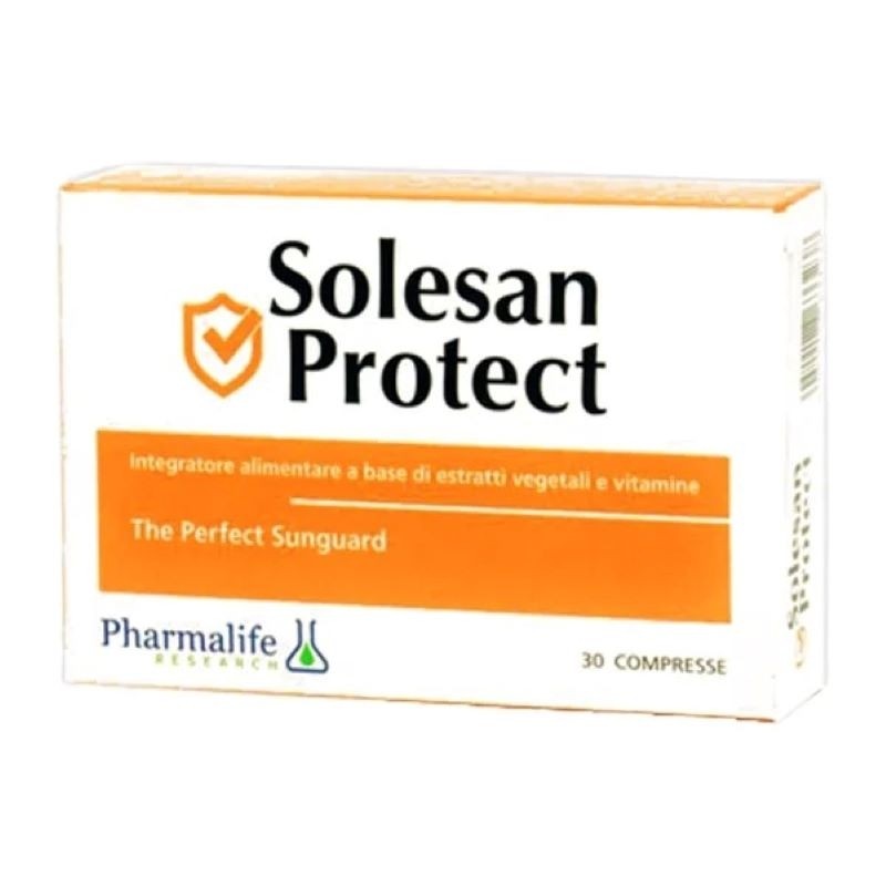 Viên uống hỗ trợ chống nắng sáng da Solesan Protect 30 viên