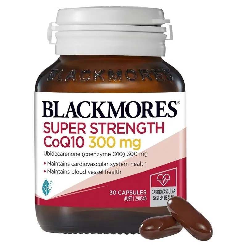 Viên uống hỗ trợ tim mạch Blackmores CoQ10 Super Strength 300mg