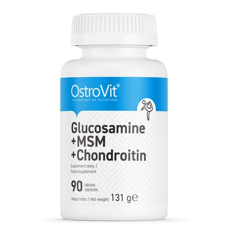 Viên uống Glucosamine MSM Ostrovit - Hỗ trợ xương khớp