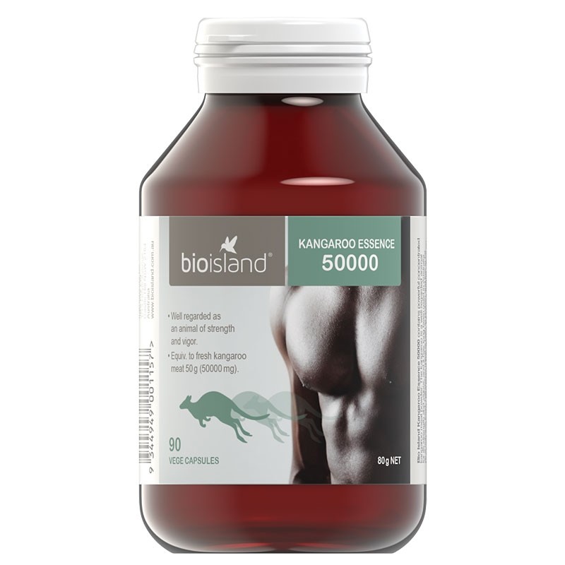 Viên uống Kangaroo Essence Bio Island 50000 của Úc hộp 90 viên