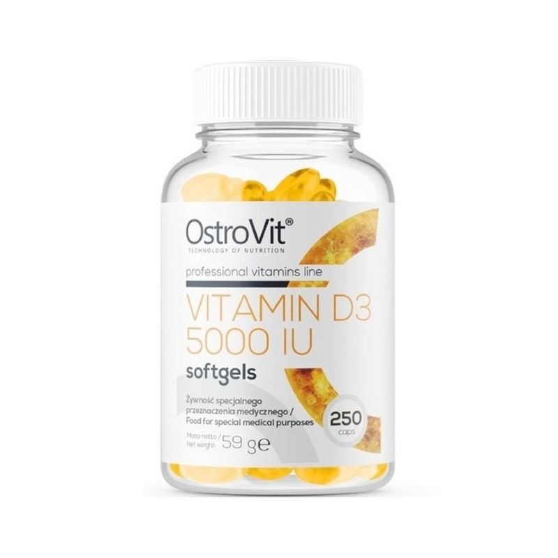 Viên uống Ostrovit Vitamin D3 5000IU bổ sung vitamin D