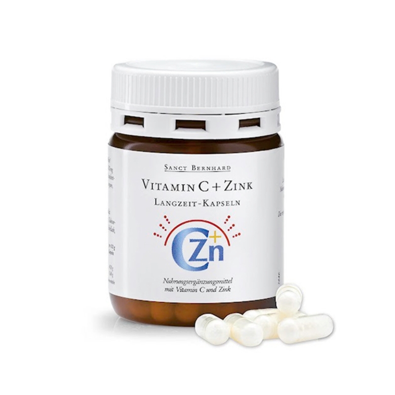 Viên uống Sanct Bernhard Vitamin C + ZinK hỗ trợ chống oxy hóa