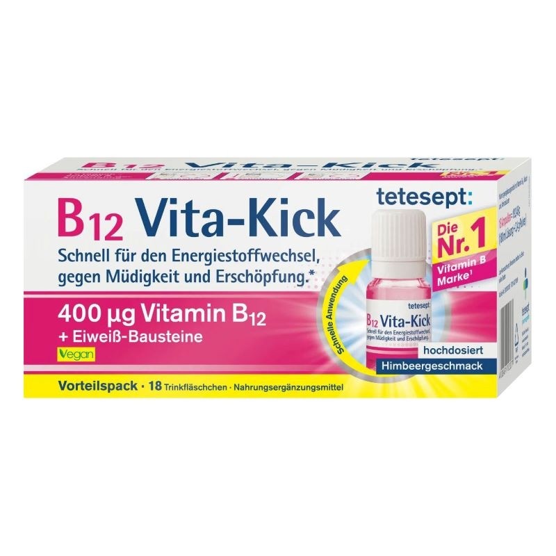Vitamin B12 Vita-Kick Tetesept - Tăng cường thể chất